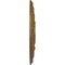 Ekena Millwork Baltimore Medallion (Canopies up to 5 1/2"), 15 3/8"OD x 4 1/4"ID x 1 1/2"P, Smokey Topaz Crackle CM15BASTC - alternate 3
